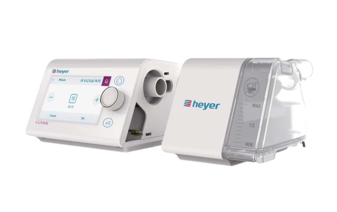 Heyer Luvar 20C CPAP CİHAZI NEMLENDİRİCİLİ+MASKE